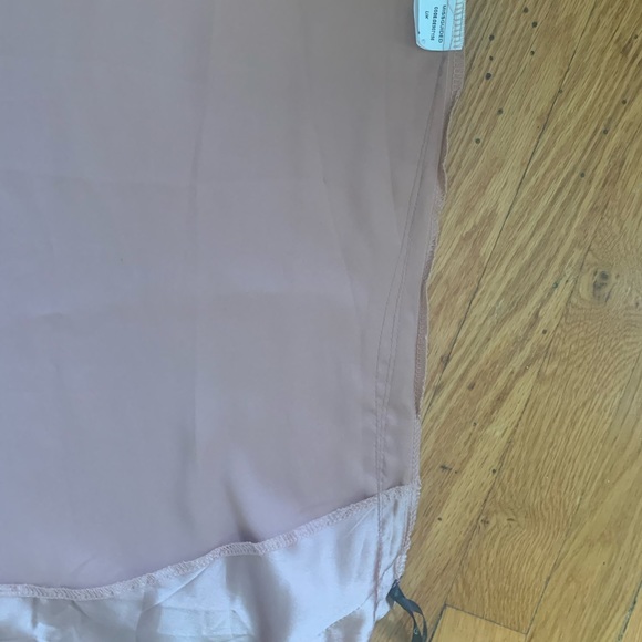 Carli Bybel x Missguided Rose Gold Pink Slip Dress - Picture 12 of 14